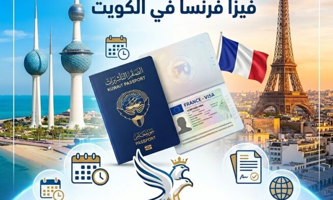 حجز موعد فيزا فرنسا في الكويت – أسرع طريقة عبر CAPAGO