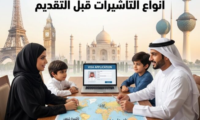 دليل المسافر الكويتي لفهم أنواع التأشيرات قبل التقديم